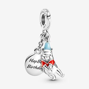 Happy Birthday Hot Air Balloon Charm